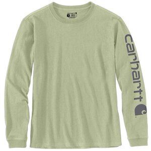 Carhartt Women's Loose Fit Heavyweight Long-Sleeve T-Shirt Sagebrush
